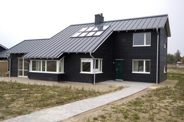 En blowerdoor test kan teste tætheden på dit hus. Når dit hus er bygget helt færdigt, skal det testes, om det kan holde på varmen.