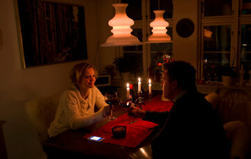 Få lys til en romantisk aften.
Foto: Tommy Verting