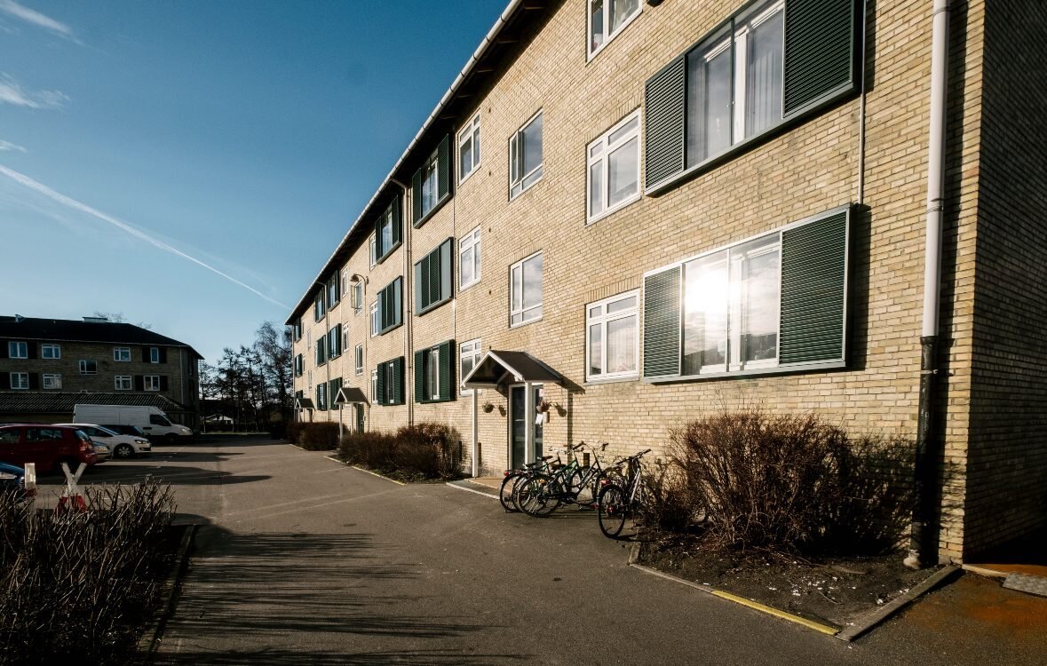 Lydskodde på etagebyggeri i Folehaven