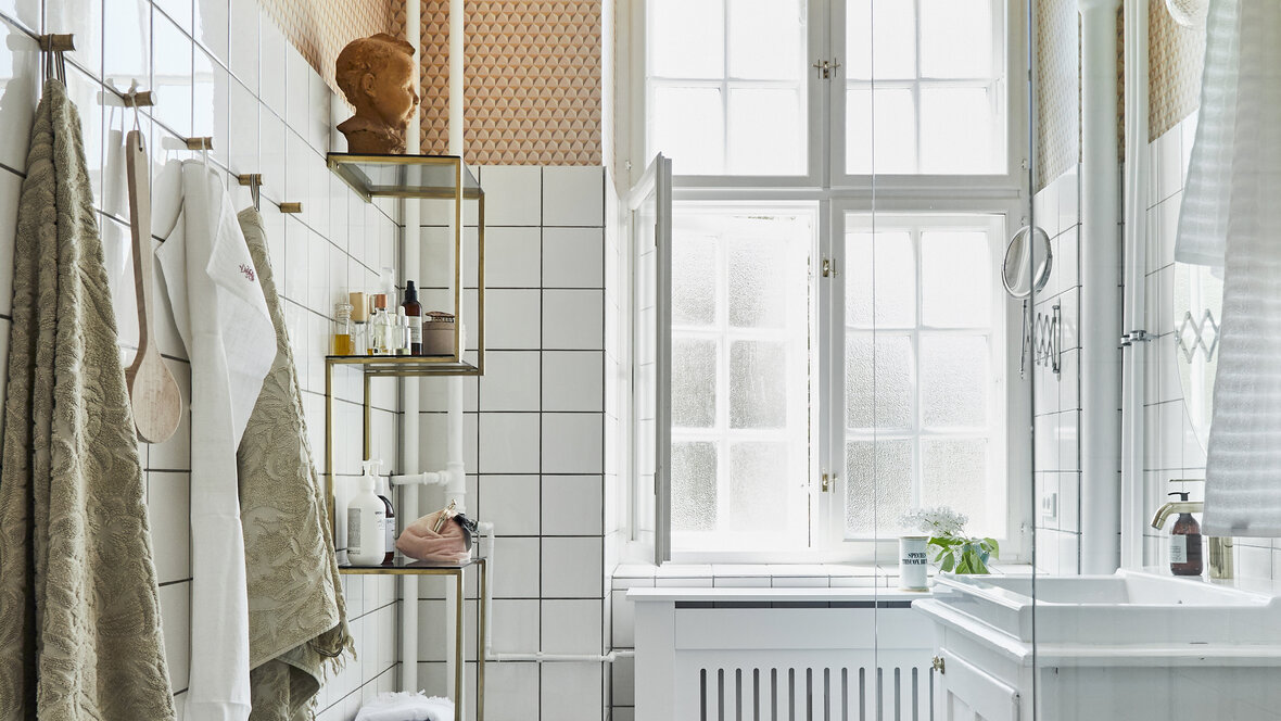Fliserne på badeværelset er fredet af byggefredningsloven