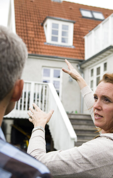 Ved selvsalg af boligen skal du selv fremvise den