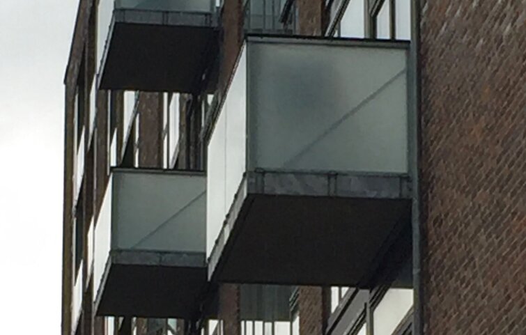 Matteret glas