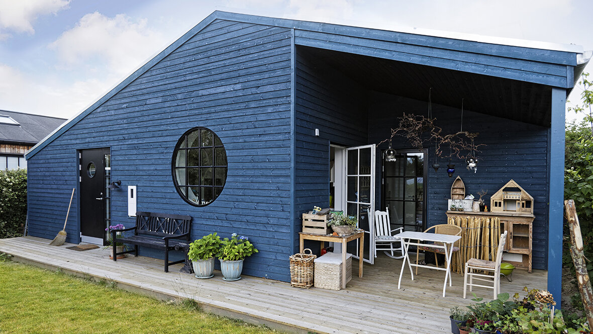 Træhuset er tegnet af en arkitekt