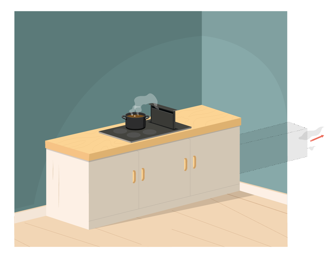 illustration af bordemhætte
