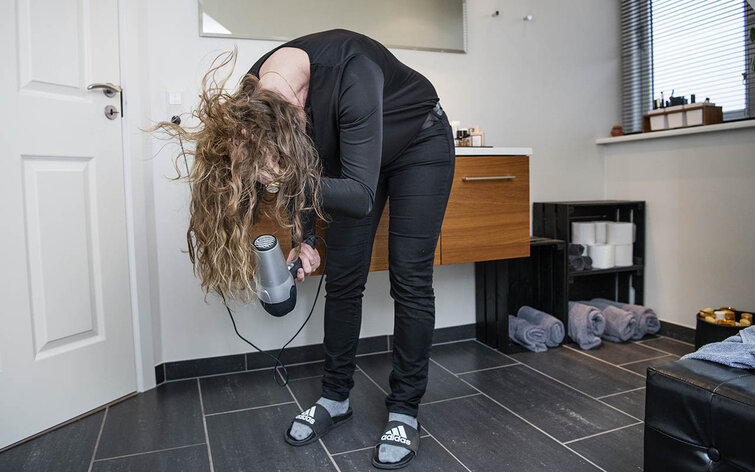 badeværelse fliser gulv praktisk farvevalg Bygningsreglementet strenge krav