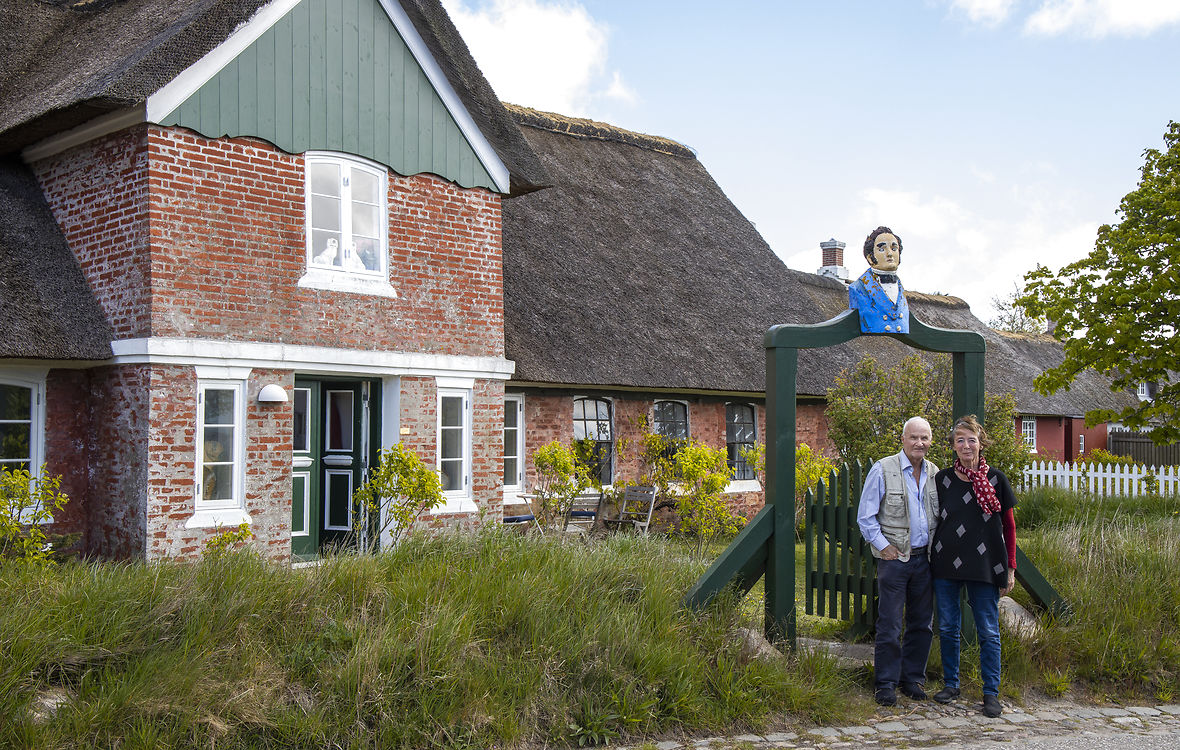 Galionsfiguren Lord Palmerston i Sønderho på Fanø