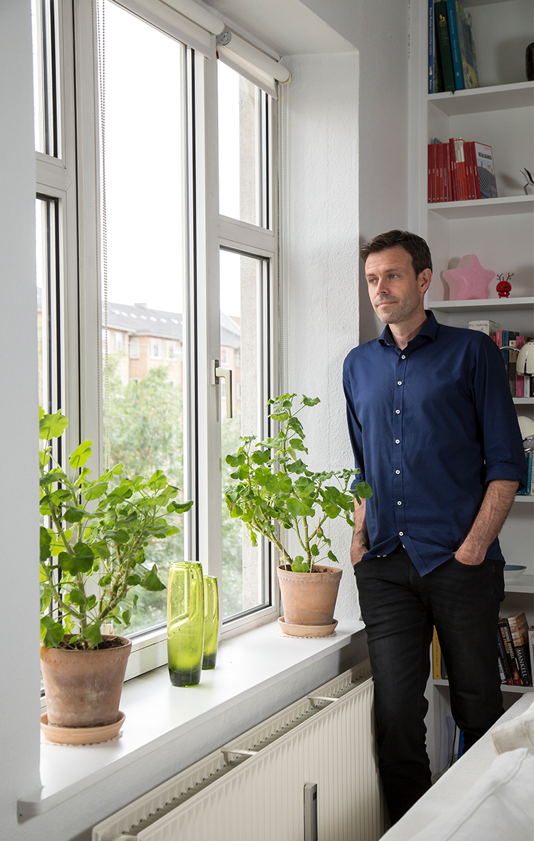 Mark står i lejlighed på Vesterbro i centrum af Odense